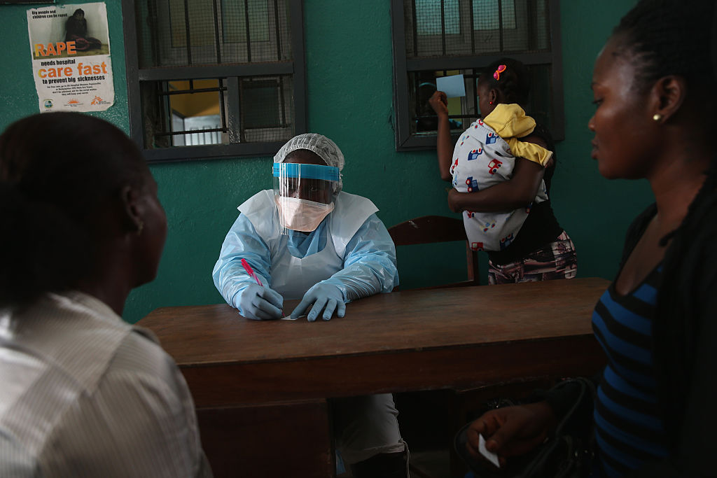 Virus del Ébola en África