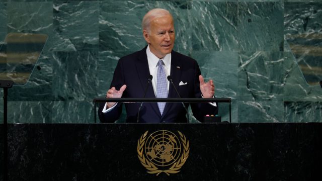Joe Biden en la Asamblea General de la ONU 2022