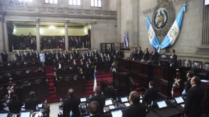 sesión solemne en el Congreso por 201 aniversario de la Independencia de Guatemala